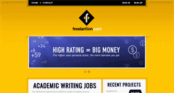 Desktop Screenshot of freelantion.com